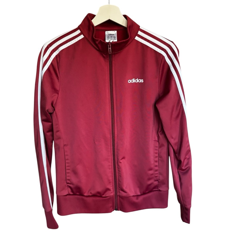 Adidas Vintage cache Women’s Dark red sports workout jacket
